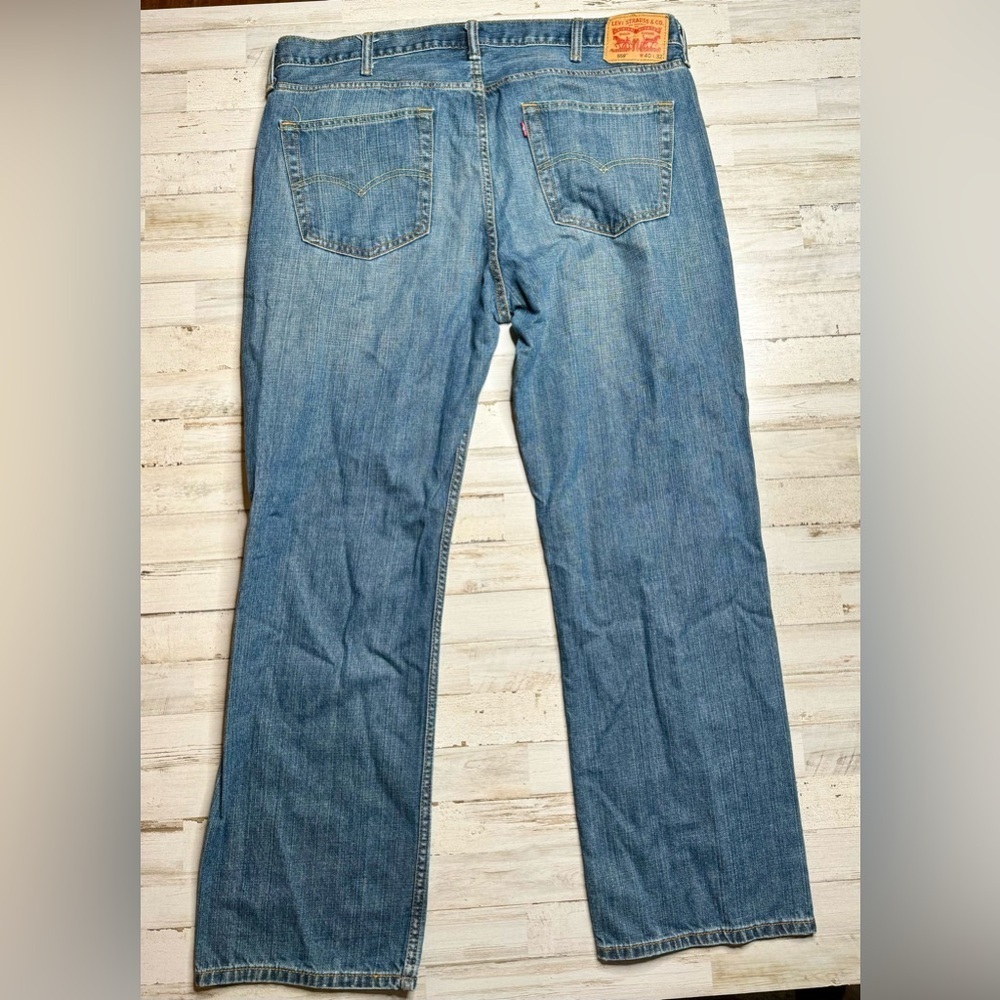 Levis 559 Jeans Mens 40x32 Blue Relaxed Fit Straight Leg Denim Classic - Picture 7 of 9